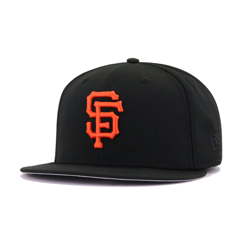 New Era 59FIFTY Black Dome San Francisco Giants Logo Patch Hat - Black Black / 7 7/8