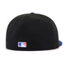 New York Mets Black Light Royal Blue Cooperstown AC New Era 59Fifty Fi