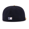 Houston Astros New Era Cooperstown Collection Centennial Collection 59FIFTY  Fitted Hat - Navy/Gold