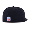 Houston Oilers New Era Flipside 2Tone 59FIFTY Fitted Hat - Light Blue/Red