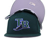 Tampa Bay Devil Rays Hat Cap New Era Brand Cooperstown Collection Green  NWOTAGS