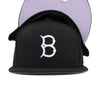 KTZ Brooklyn Dodgers Color Uv 59fifty Blk/red Cap in Black for Men