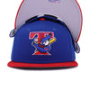 Toronto Baseball Hat Light Royal Blue Scarlet 2003 Cooperstown AC New Era 59FIFTY Fitted