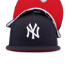 New York Yankees URBAN CAMO-BOTTOM Lava Red Fitted Hat